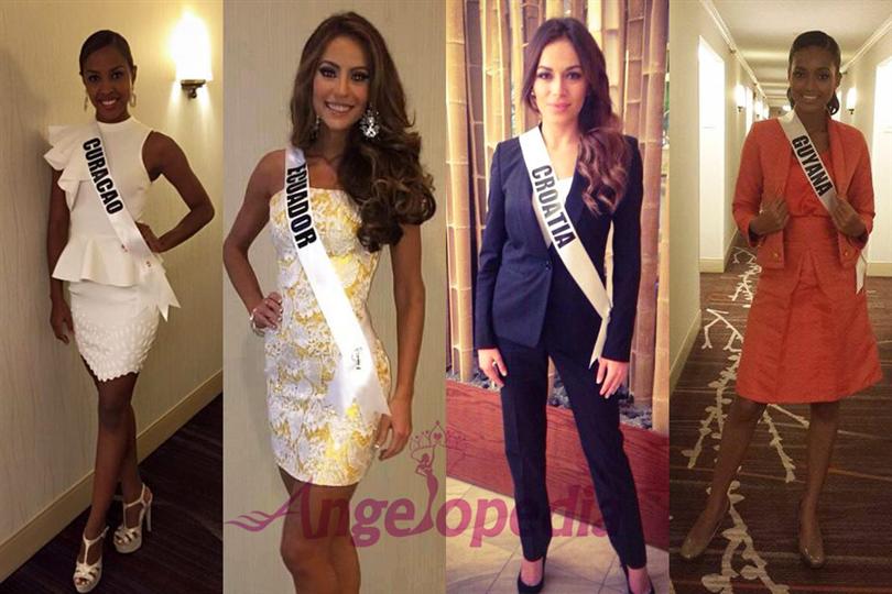 Miss Universe Cracao 2014, Miss universe Ecuador 2014, Mis universe Croatia 2014, Miss universe Guayana 2014